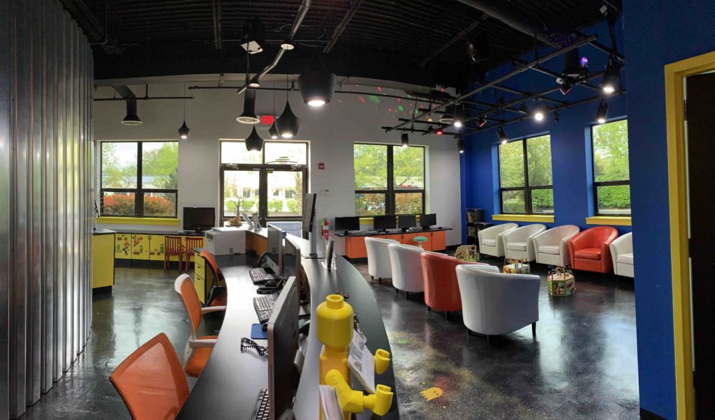 Princeton reception and waiting area