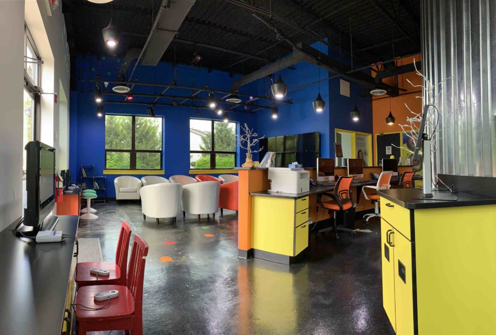 Princeton front desk area